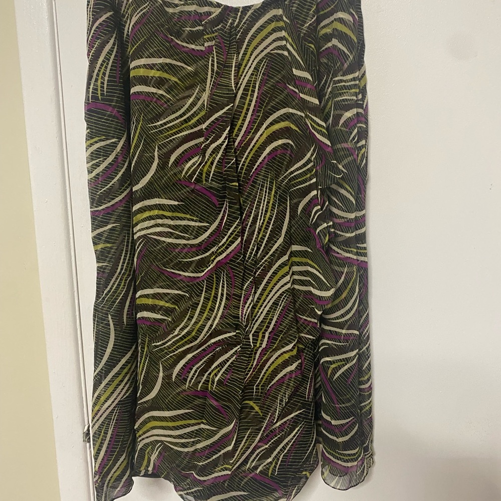 Multicolor Patterned Women's Skirt